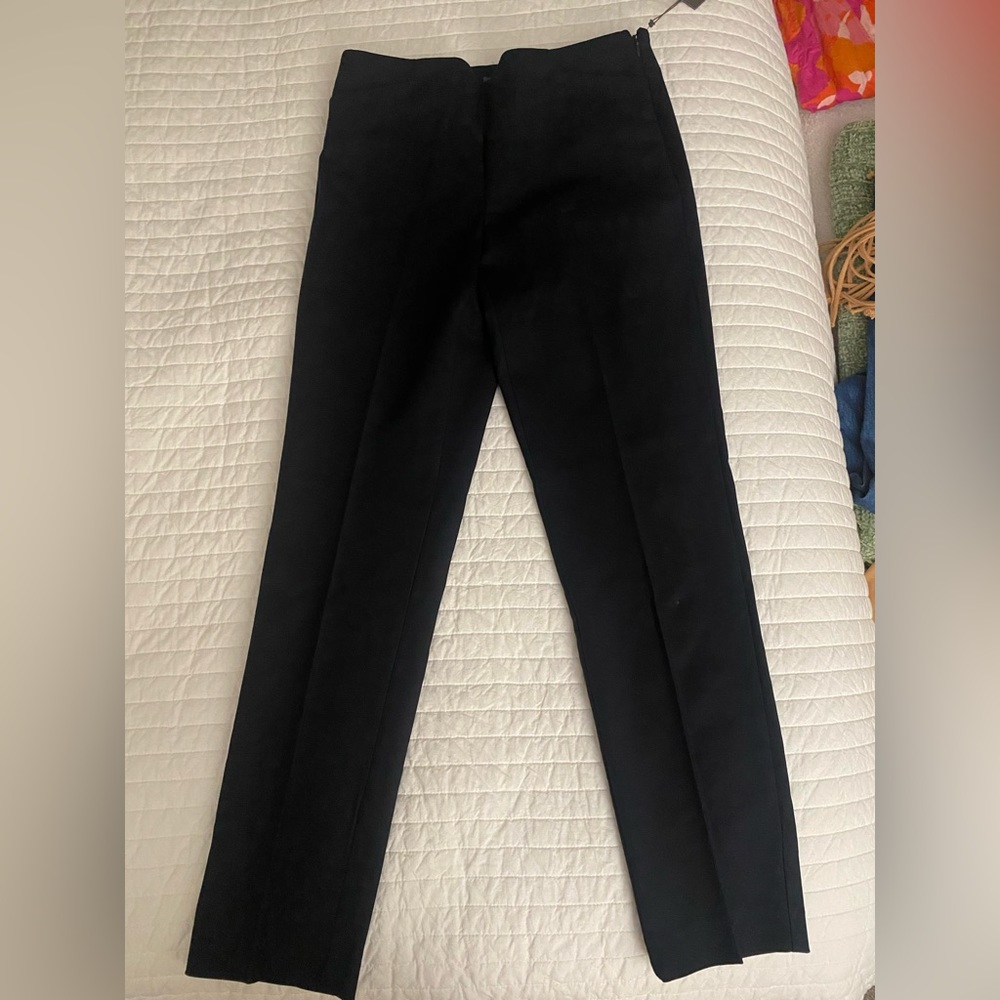 Vince Camino tapered slacks Sz 4 Navy Blue
